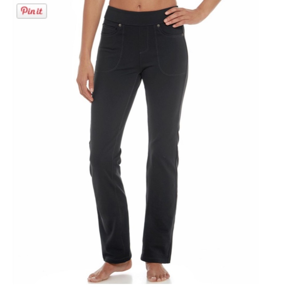Women’s LLBean black pants size medium
